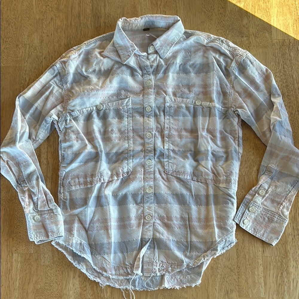 Free people button up